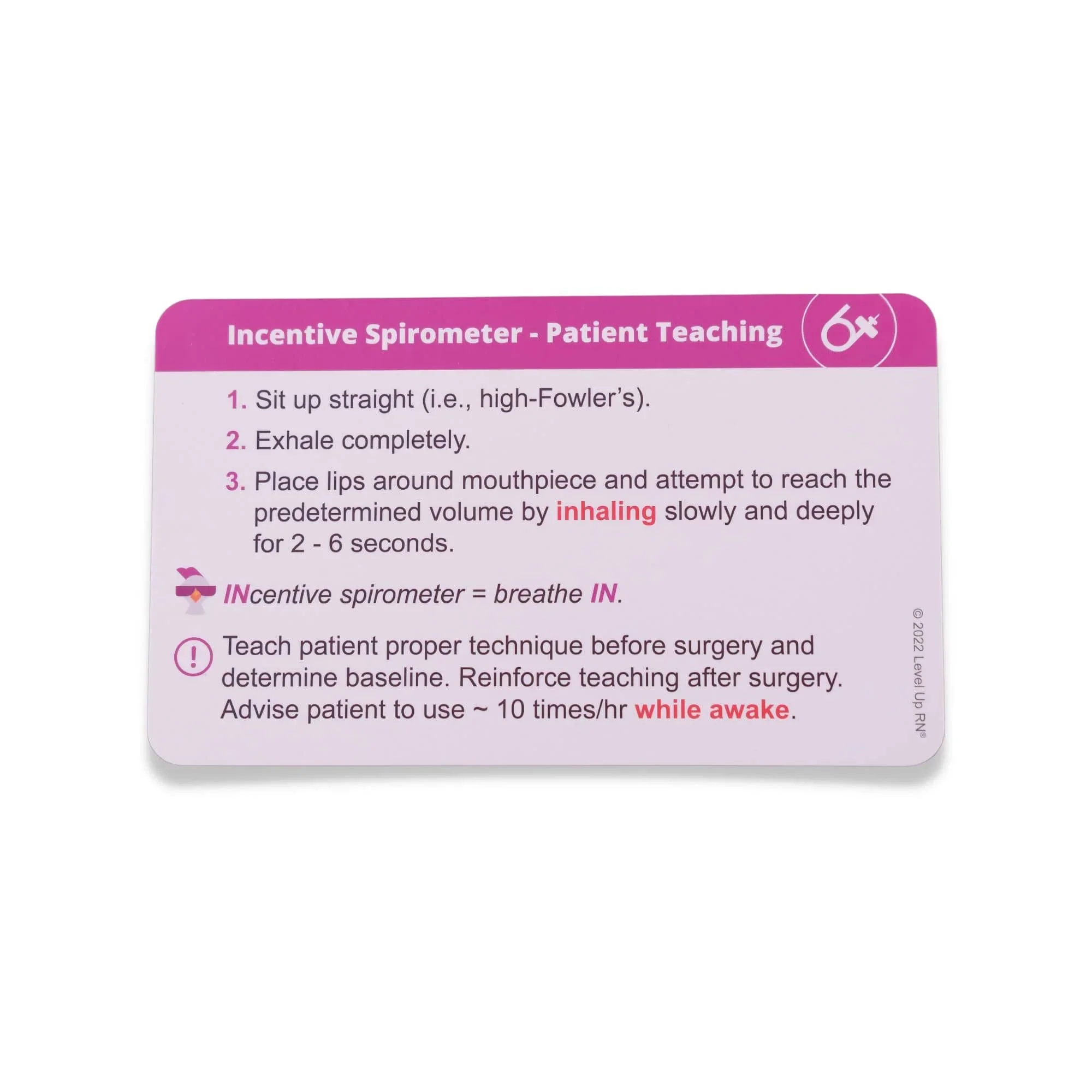 Clinical Skills - Nursing Flashcards - Image 6
