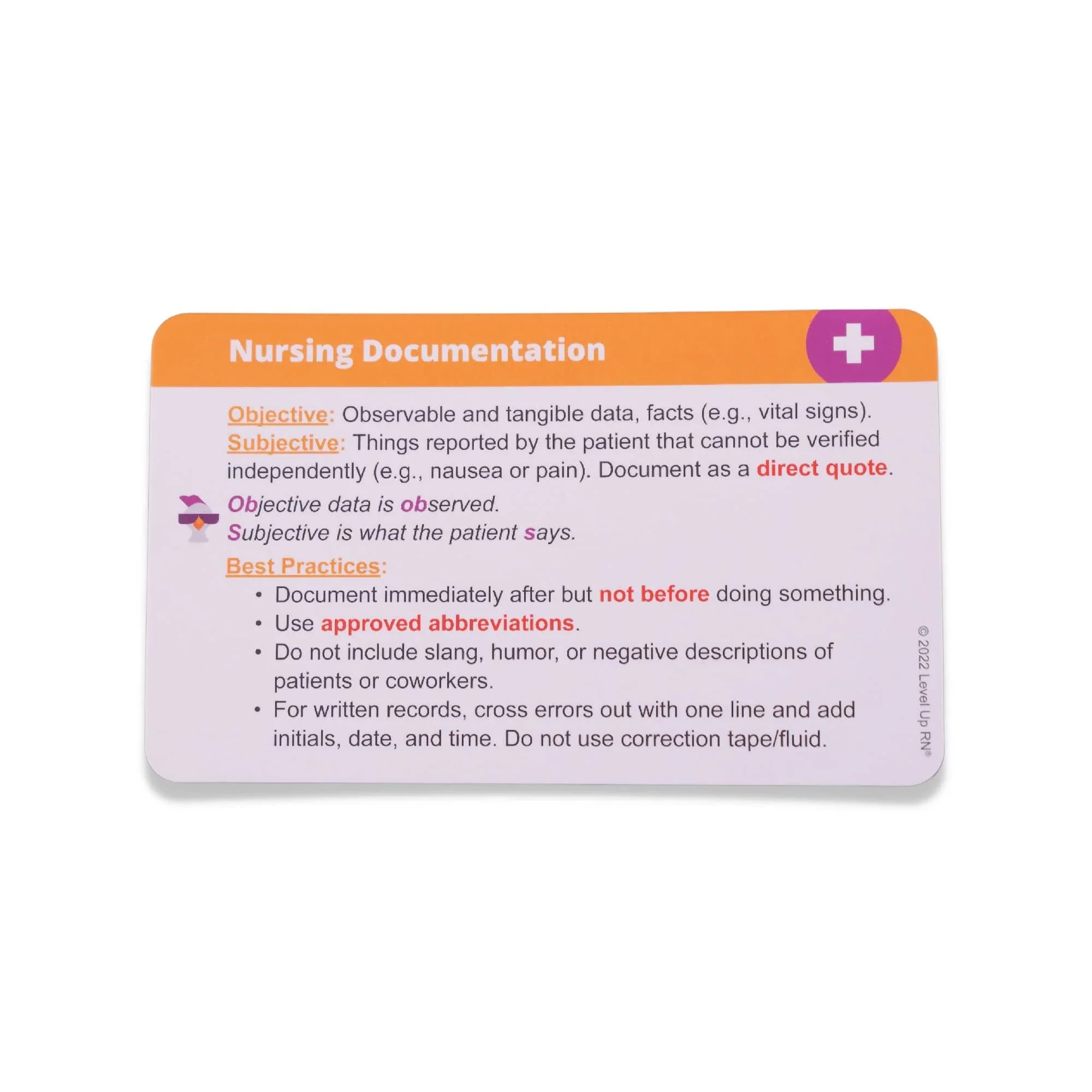 Fundamentals of Nursing - Flashcards - Image 7