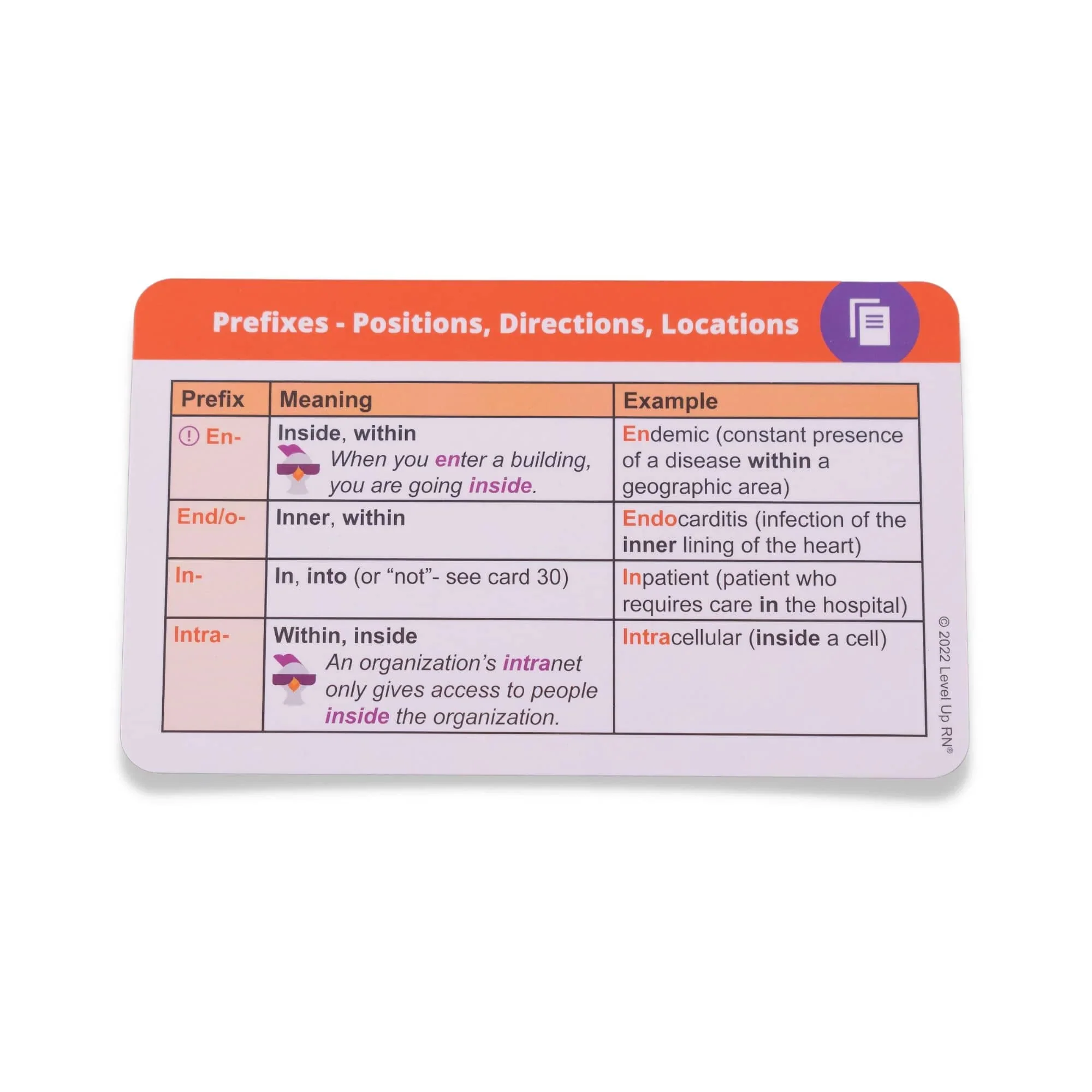 Medical Terminology and Abbreviations - Nursing Flashcards - Image 6