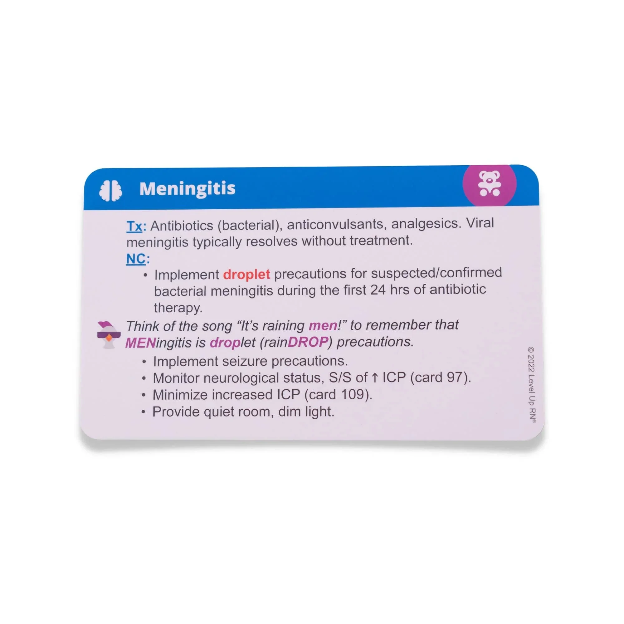 Pediatric Nursing - Flashcards - Image 7