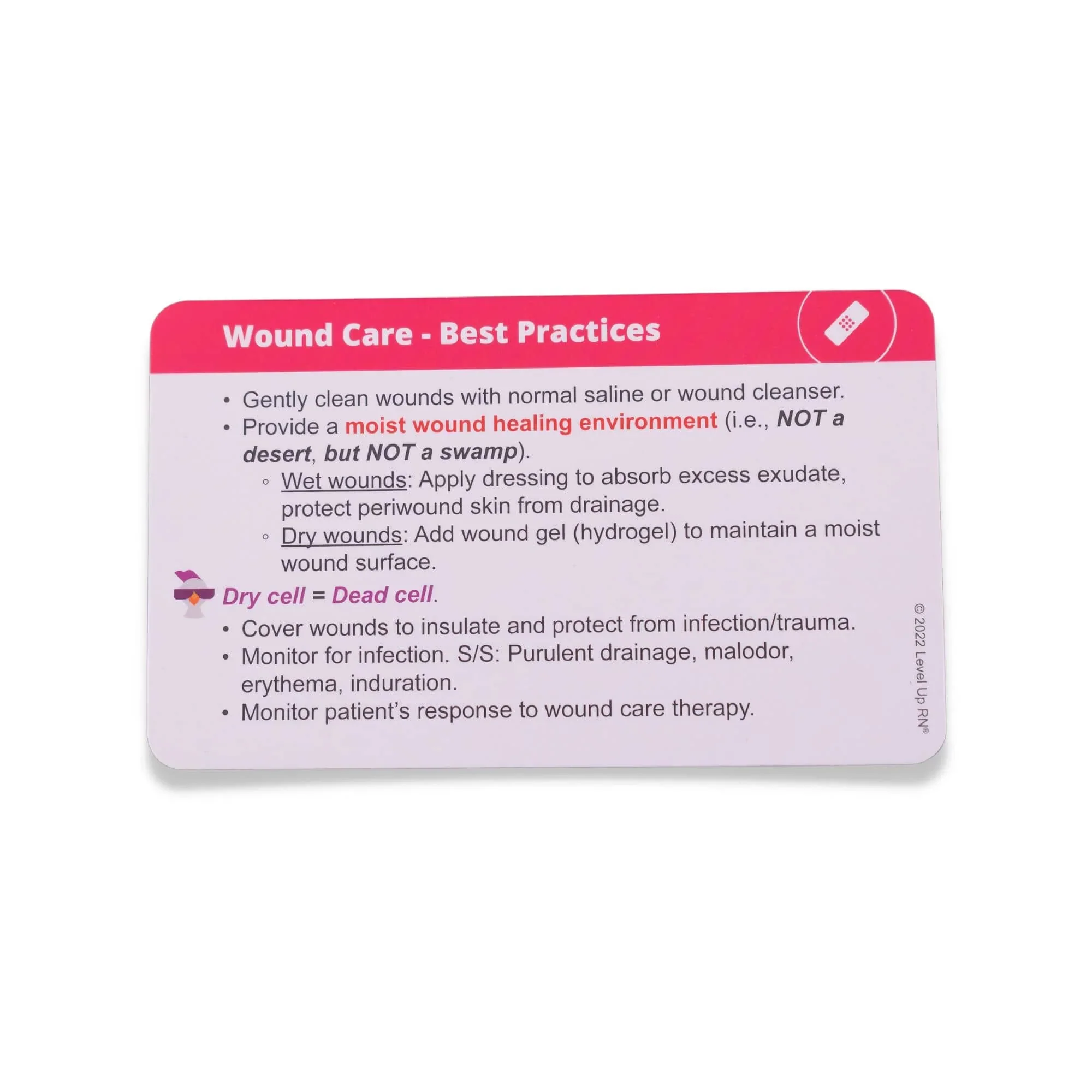 Wound Care - Nursing Flashcards - Image 6